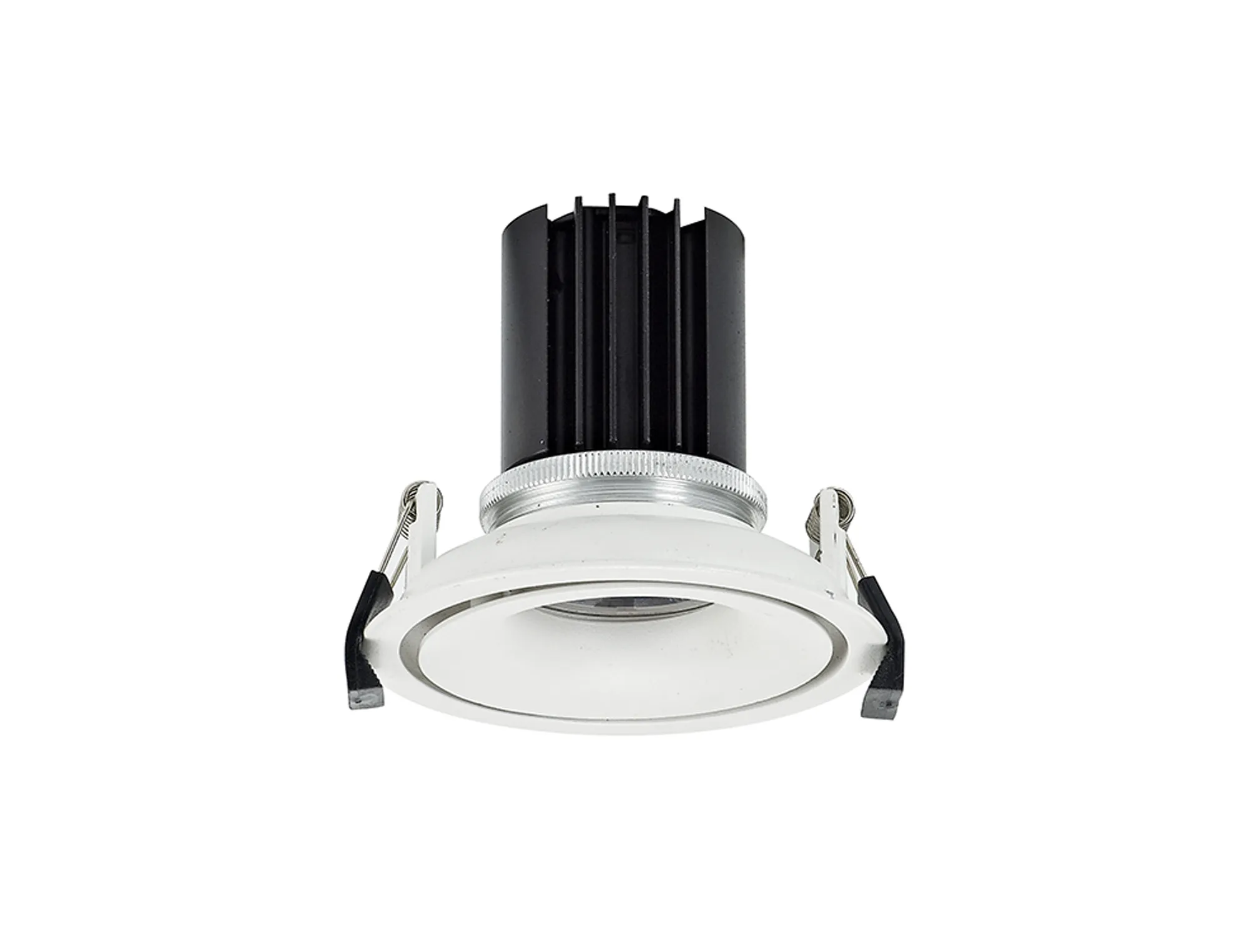 DM202090  Bolor 12 Tridonic Powered 12W 2700K 1200lm 12° CRI>90 LED Engine White/White Fixed Recessed Spotlight, IP20